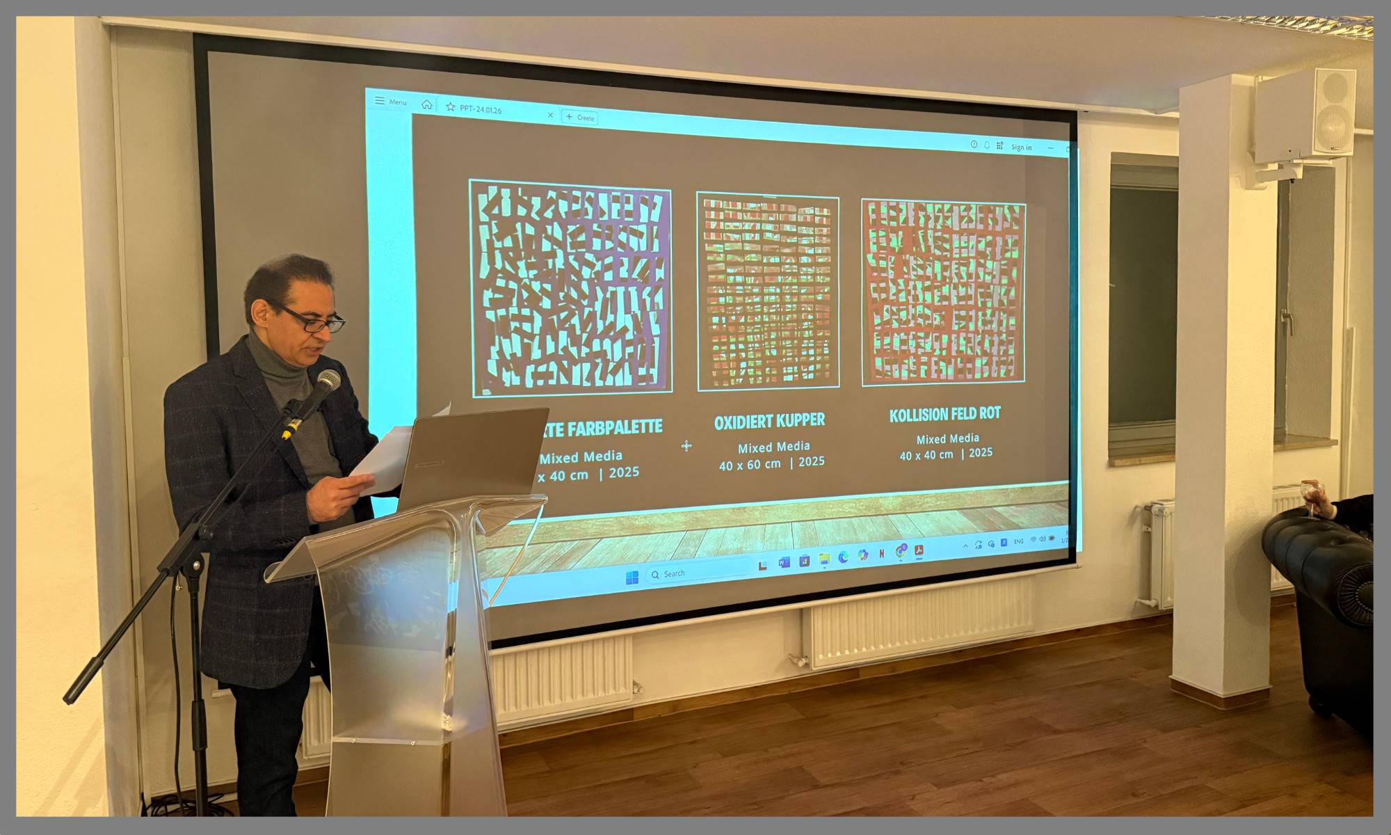 Vorlage-Ausstellungsbearbeitung