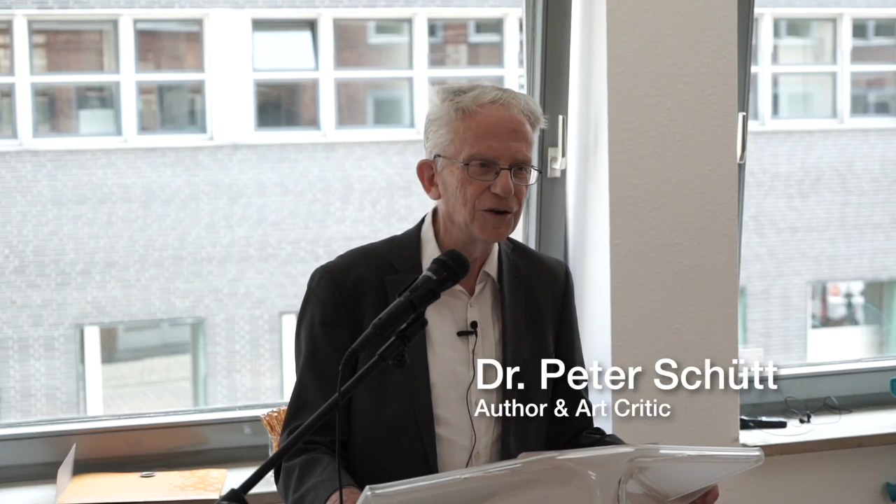 Dr. Peter Schütt (art critic) about the Artist Beate Axmann | Pashmin Art Gallery Hamburg | 11.07.21