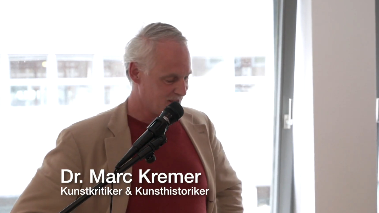 Opening Speech by Dr. Marc Cremer-Thursby | Alexander Dik Solo Exhibition